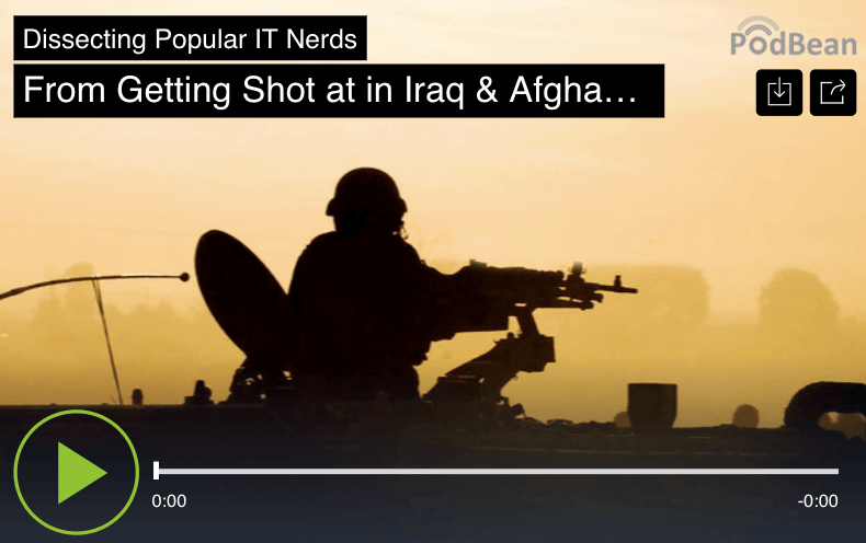 From Getting Shot at in Iraq