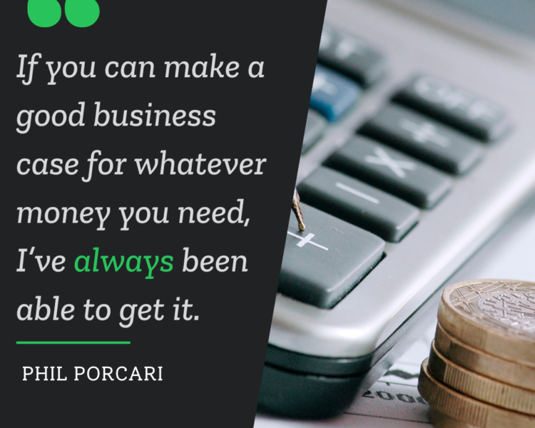 Why Phil Porcari Loves the Financial Side of IT